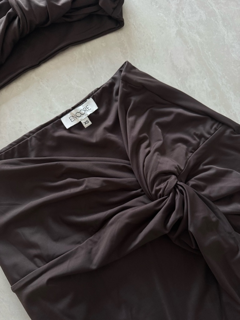 ENCORE Black Twisted Two-Piece Set - Picture 5 of 9